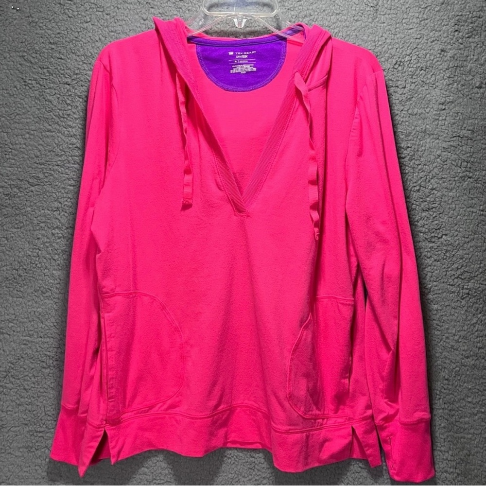 Tek Gear Dry Tek Hoodie Pink Women XL